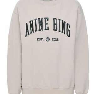 Anine Bing Cream Crewneck